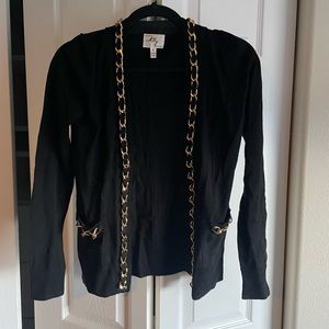 Milly gold chain cardigan ASO Blair Waldorf Gossip Girl